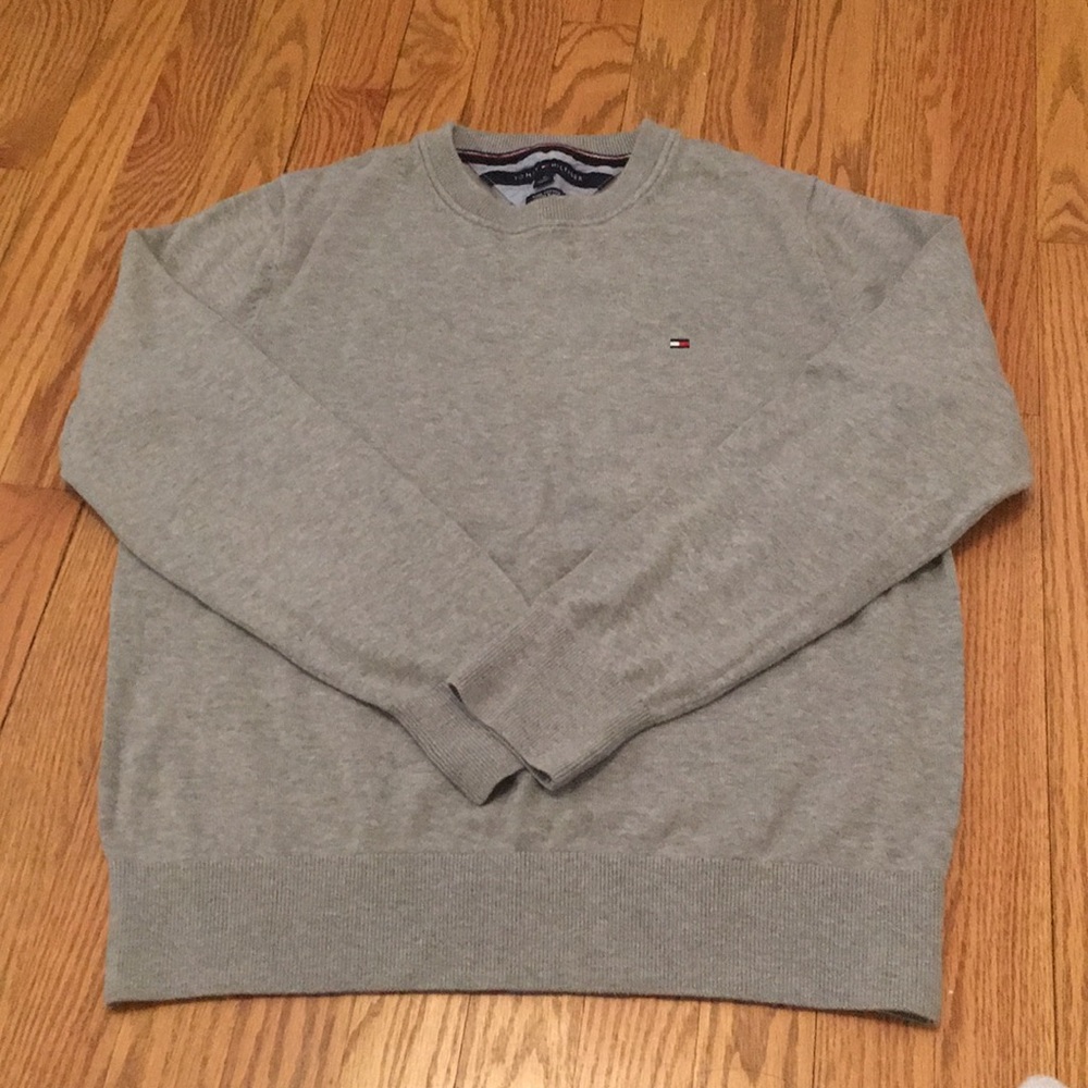 Gray Tommy Hilfiger Sweater